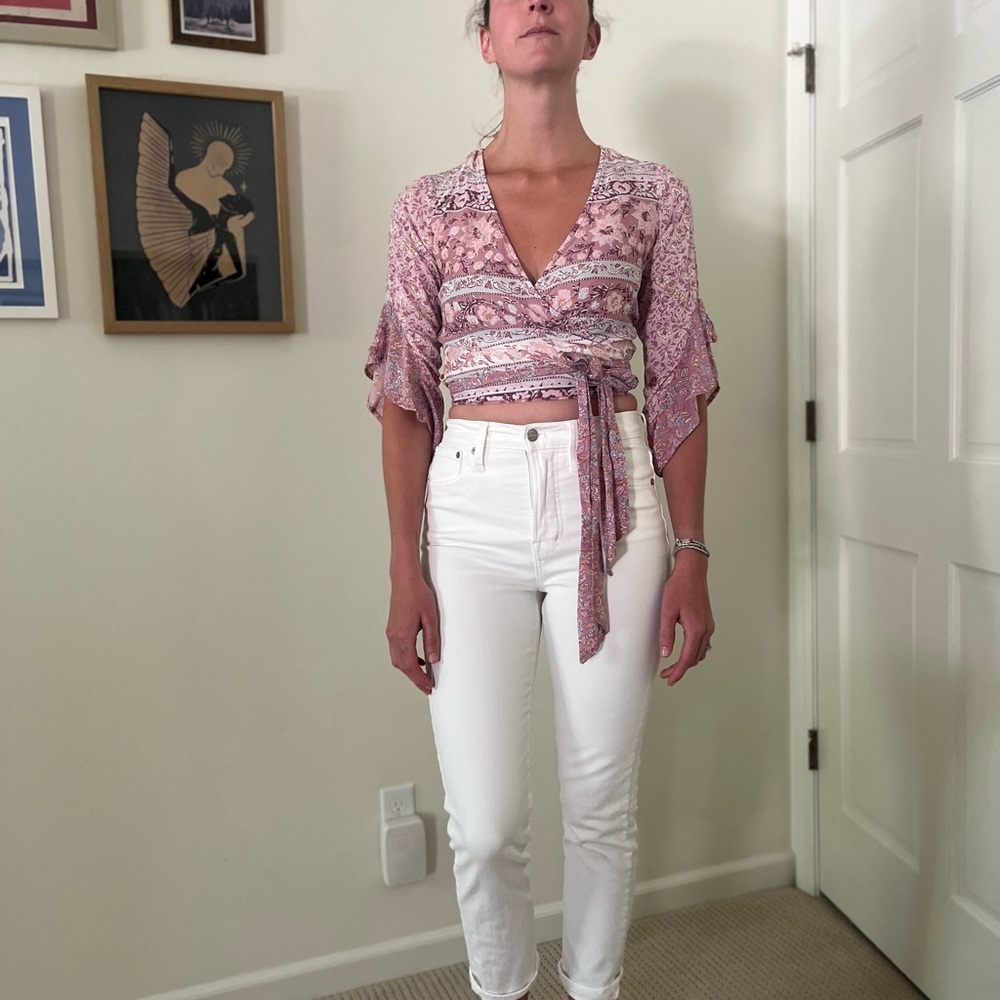 Madewell White Vintage Jeans
